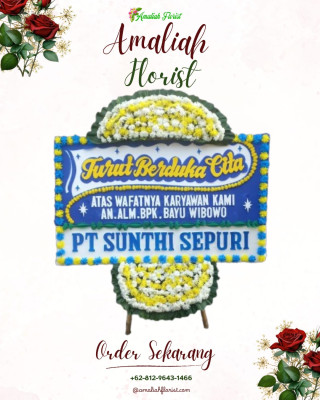 Papan Bunga Duka di Oesapa Selatan